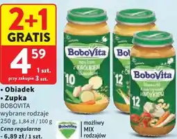 Intermarche Obiadek lub Zupka BoboVita wybrane rodzaje oferta