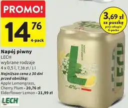 Intermarche Napój piwny Lech wybrane rodzaje oferta