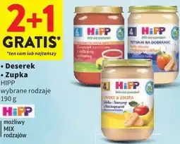 Intermarche Deserek lub Zupka HiPP wybrane rodzaje oferta