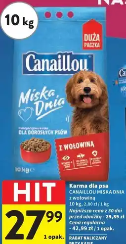 Intermarche Karma dla psa CANAILLOU MISKA DNIA z wołowiną oferta