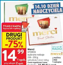Intermarche Merci Storck bombonierka wybrane rodzaje oferta