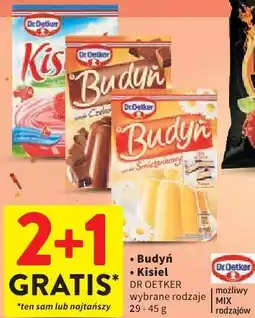 Intermarche Budyń, Kisiel Dr Oetker oferta