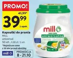 Intermarche Kapsułki do prania MILL universal oferta