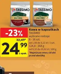 Intermarche Kawa w kapsułkach Tassimo oferta