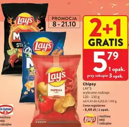 Intermarche Chipsy Lay's oferta