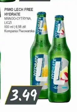 Słoneczko Piwo bezalkoholowe Lech Hydrate mango-cytryna oferta