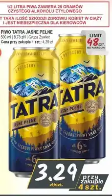 Słoneczko Piwo Tatra oferta