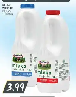 Słoneczko Mleko wiejskie Piątnica 2% oferta