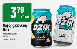 Polomarket Napój gazowany Dzik Zero white oferta