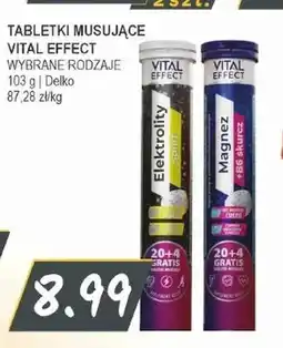 Słoneczko Tabletki musujące Vital Effect elektrolity oferta