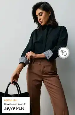 Sinsay Bawełniana koszula oferta