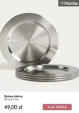 Homla Zestaw talerzy 24 cm 4 szt. Homla oferta