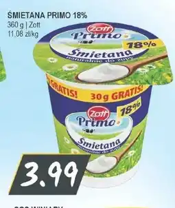 Słoneczko Śmietana Primo Zott 18% oferta