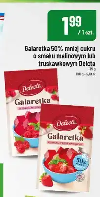 Polomarket Galaretka 50% mniej cukru o smaku truskawkowym Delecta oferta