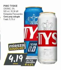 Słoneczko Piwo Tyskie Gronie oferta