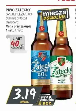 Słoneczko Piwo Zatecky Svetly Lezak oferta