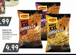 Słoneczko Nudle XXL Zupozilla słodkie chilli Winiary oferta