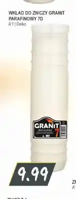 Słoneczko Wkład do zniczy Granit parafinowy 7D oferta
