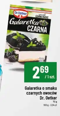 Polomarket Galaretka o smaku czarnych owoców Dr. Oetker oferta