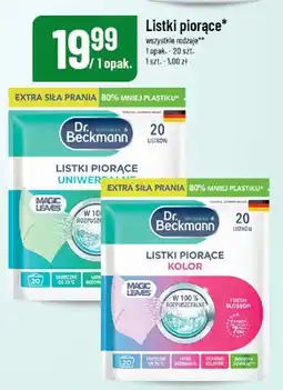 Polomarket Listki piorące kolor Dr. Beckmann oferta