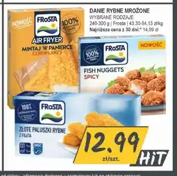 Słoneczko Mintaj w panierce cornflakes Air Fryer Frosta oferta