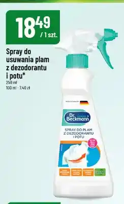 Polomarket Spray do usuwania plam z dezodorantu i potu Dr. Beckmann oferta