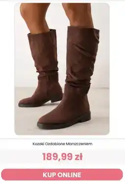 Renee Kozaki ozdobione marszczeniem Renee oferta