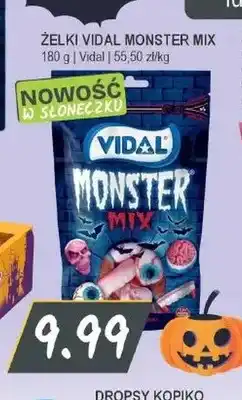 Słoneczko Żelki Vidal Monster Mix oferta