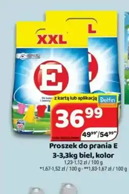 Delfin Proszek do prania E biel oferta