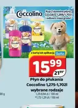 Delfin Płyn do płukania Coccolino oferta