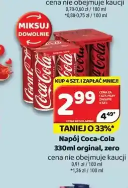 Delfin Napój gazowany Coca-Cola Original oferta