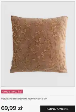 Home&You Poszewka dekoracyjna Nymfe 45x45 cm Home & You oferta