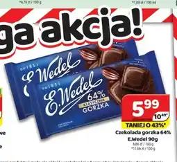 Delfin Czekolada gorzka 64% E.Wedel oferta