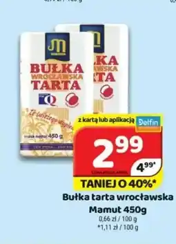 Delfin Bułka tarta wrocławska Mamut oferta