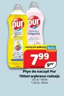 Delfin Płyn do naczyń Pur oferta