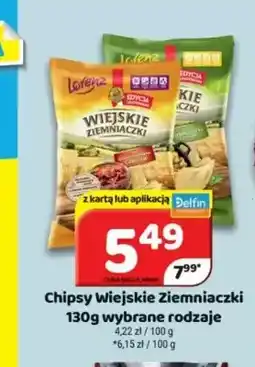 Delfin Chipsy Wiejskie Ziemniaczki oferta