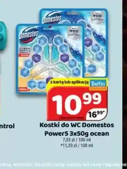 Delfin Kostki do WC Domestos Power5 3-pak ocean oferta