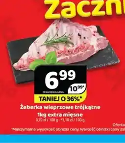 Delfin Żeberka wieprzowe trójkątne extra mięsne oferta