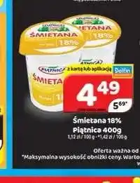 Delfin Śmietana Piątnica 18% oferta