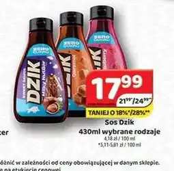 Delfin Sos Dzik Milky Nutbar Zero Cukru oferta