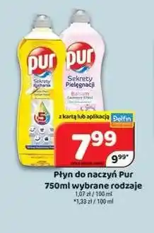Delfin Płyn do naczyń Pur Sekrety Kucharza oferta