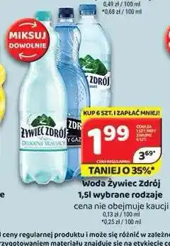 Delfin Woda Żywiec Zdrój Delikatnie Musujący oferta
