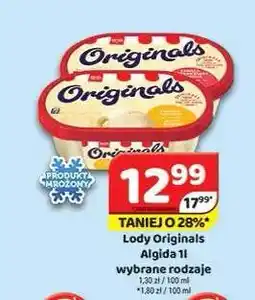 Delfin Lody Algida Originals Wanilia Karmel oferta