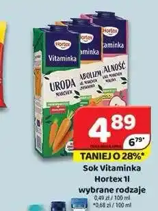 Delfin Sok Hortex Vitaminka Uroda Marchew oferta