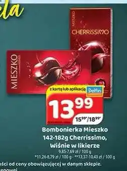 Delfin Bombonierka Mieszko Cherrissimo Wiśnie w likierze oferta