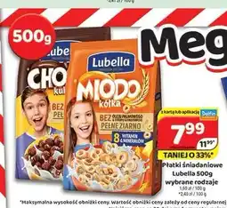 Delfin Płatki śniadaniowe Lubella Miodo kółka oferta
