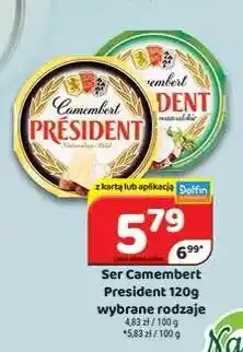 Delfin Ser Camembert Président naturalny oferta