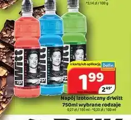 Delfin Napój izotoniczny DrWitt Red Grapefruit oferta