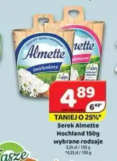 Delfin Serek puszysty twarogowy Almette śmietankowy oferta