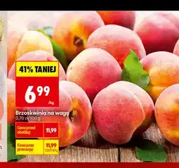 Biedronka Brzoskwinie na wagę oferta